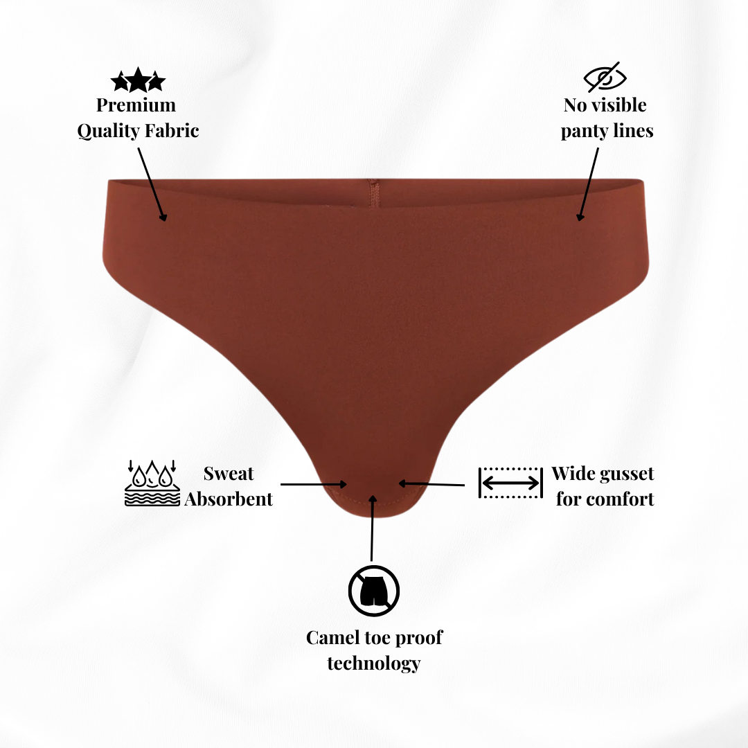 Belmirae™ - Seamless Anti-Camel Toe Thong